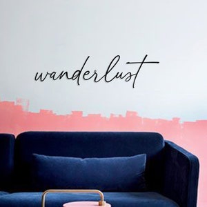 Segno murale in metallo Wanderlust, Arte della parete in metallo, Arredamento della casa del viaggiatore, Regalo per gli amanti dei viaggi
