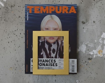 Porte-revues mural en métal, Étagère moderne, Rangement pour disques vinyles, Présentoir pour brochures
