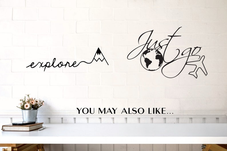 Metal World Map Office Wall Decor Metal Wall Art World Map Etsy