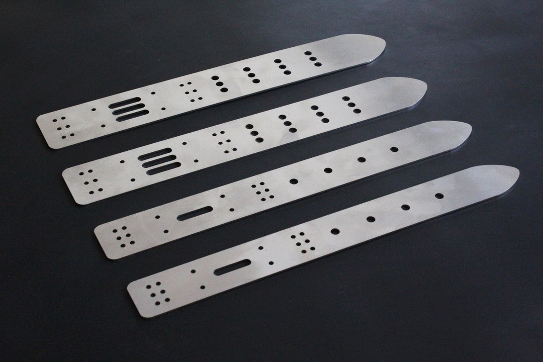 Steel Belt Templates, Leather Belt Strap Head End Templates, Leather