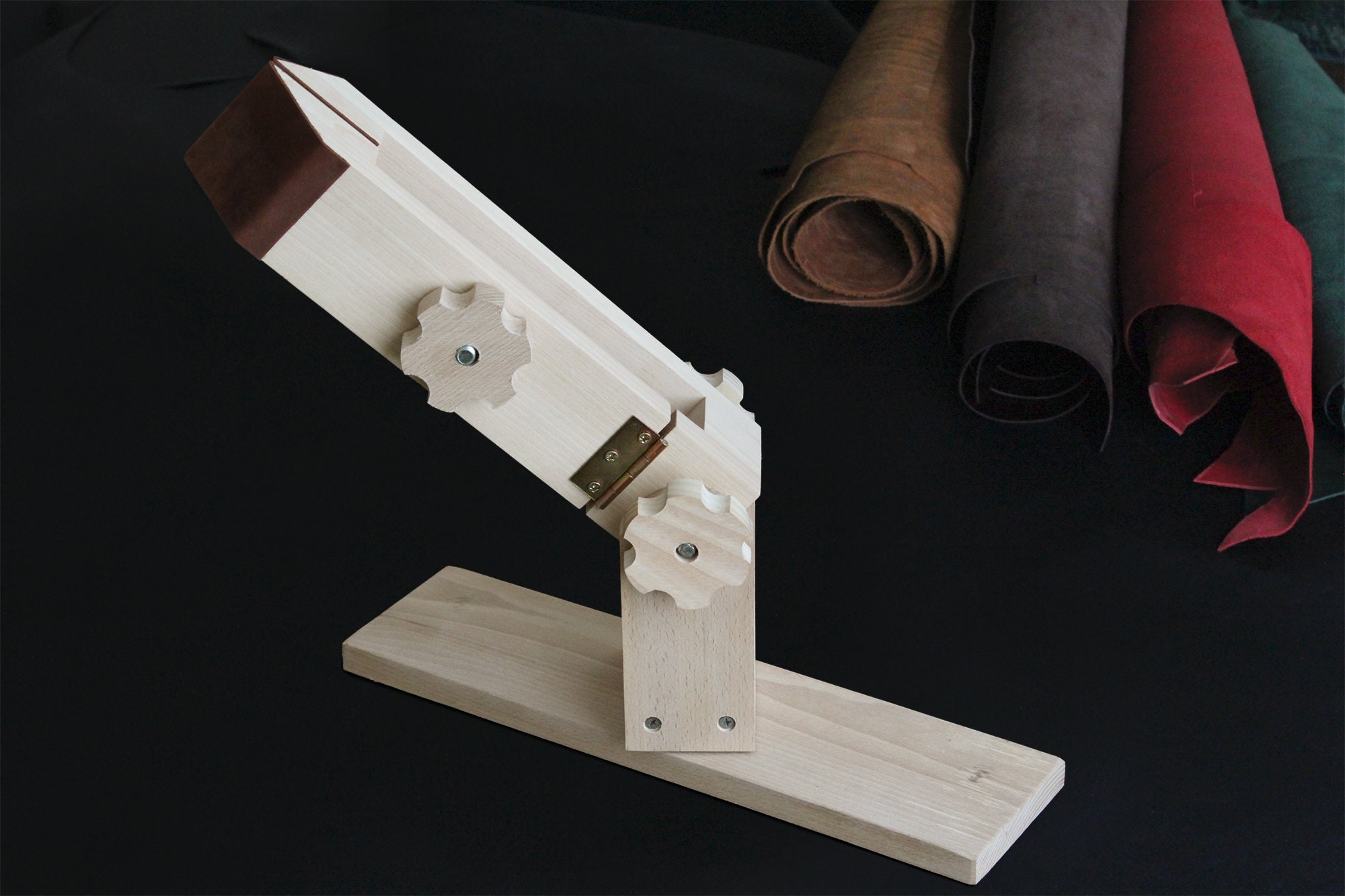 Hand Stitching Pony Rotatable Leather Pony Leather Clamp Etsy