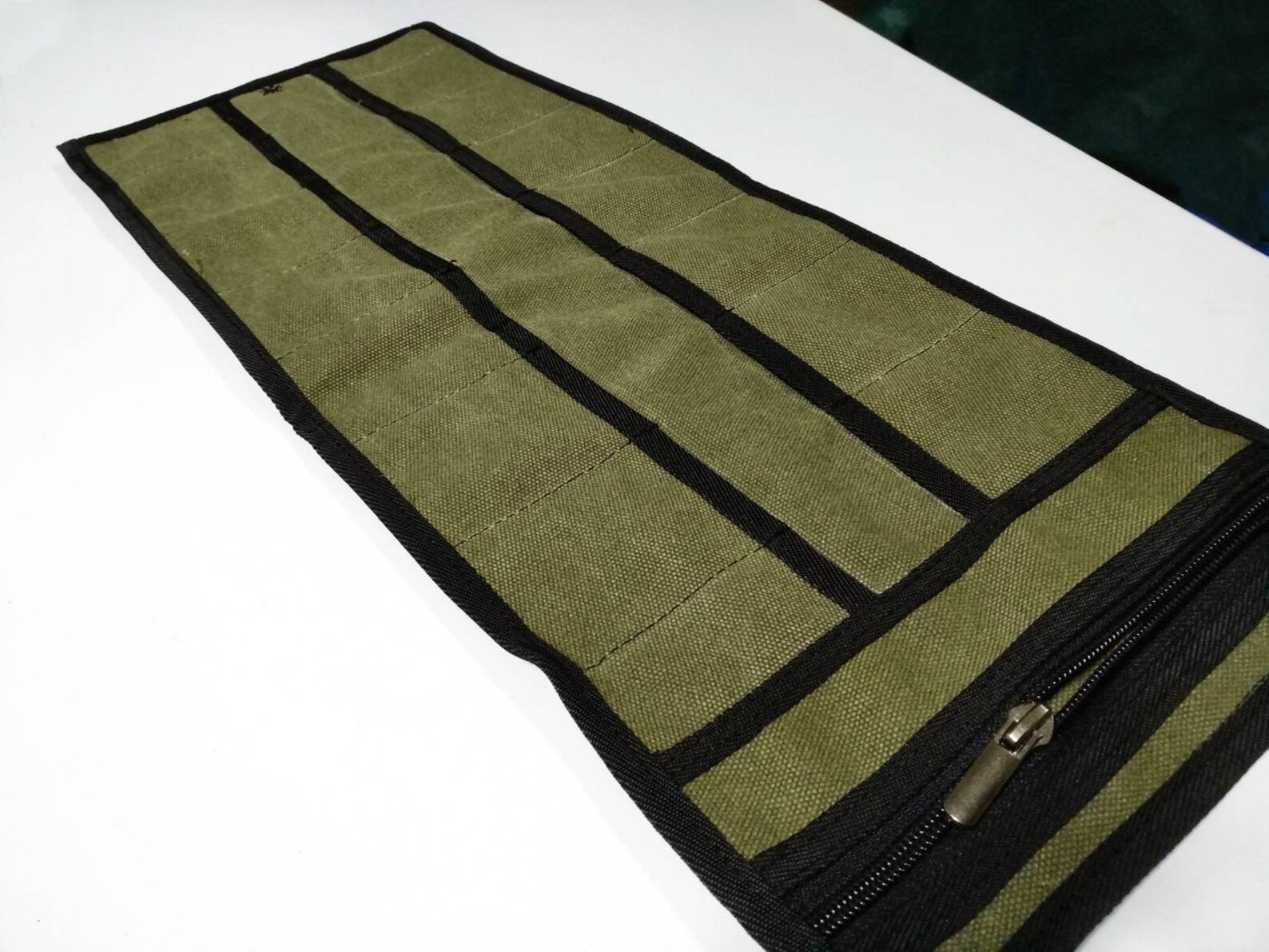 Durable Canvas Tool Organizer Tool Roll Woodcarving Tool Etsy