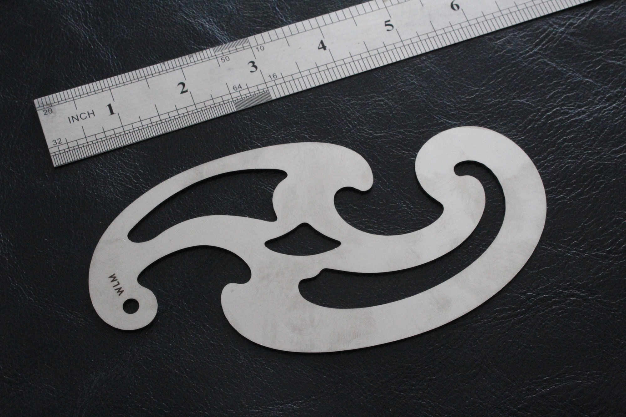Steel French Curve Ruler France Stencil Metal Stencil For | Etsy