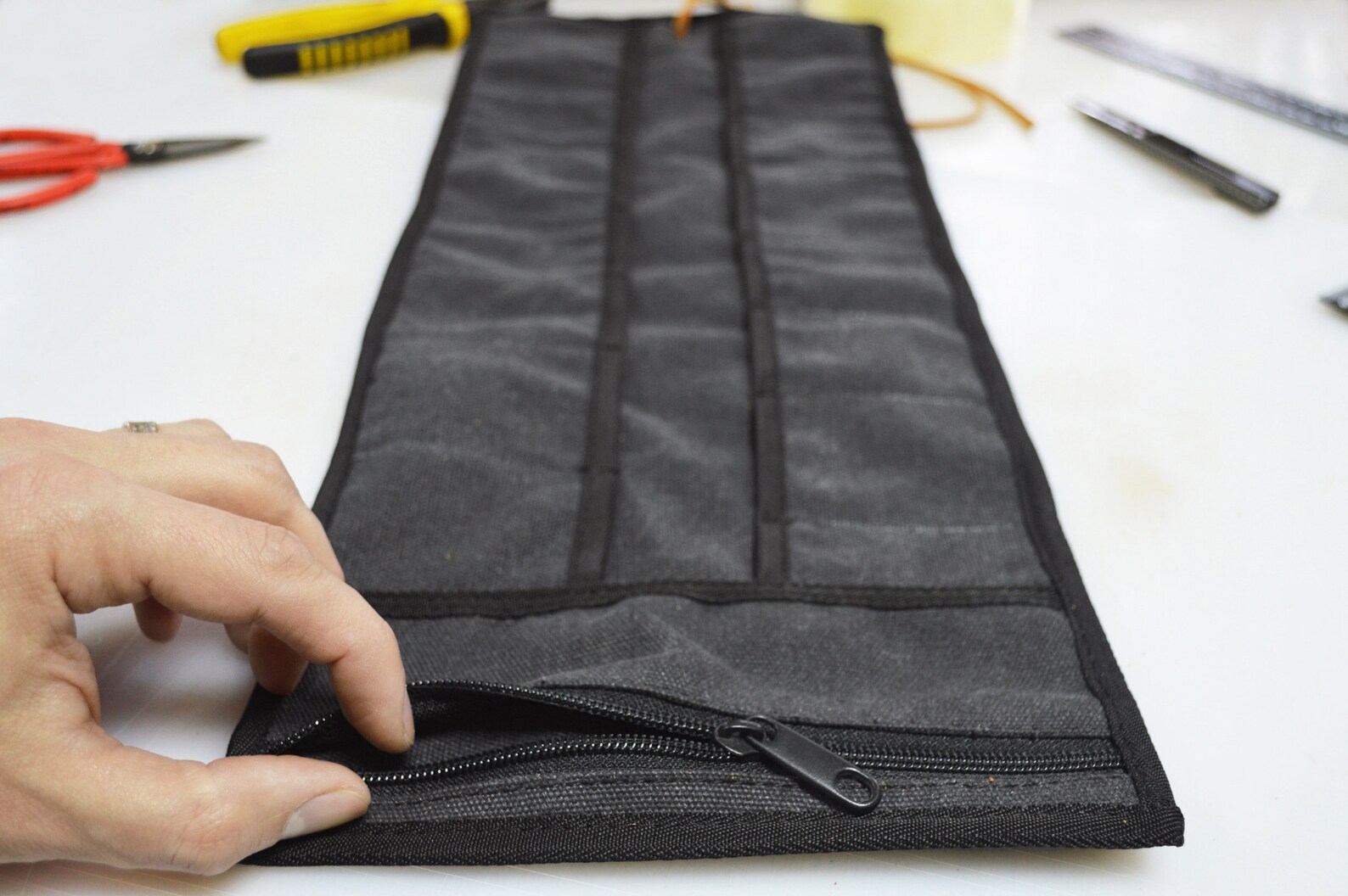 Durable Canvas Tool Organizer Tool Roll Woodcarving Tool Etsy