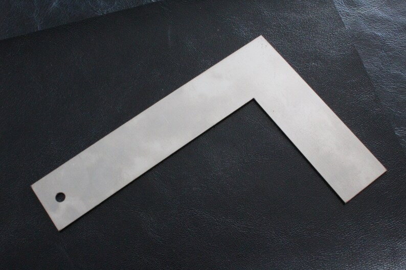 l square ruler from steel steel square ruler ruler for etsy