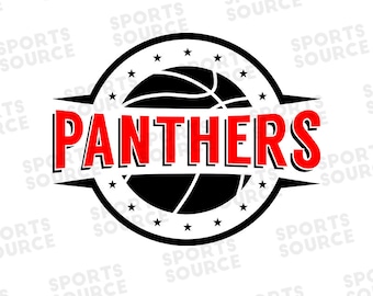 Panthers SVG, Koszykówka SVG, Grafika koszykówki Panthers, Sport, Logo, Clipart, Pliki SVG, Pliki sylwetki, Pliki Cricut, Pliki do cięcia