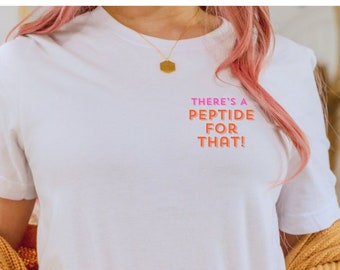 Existe um peptídeo para essa camiseta unissex presente Ozempic Wegovy Semaglutide GLP-1 Weight Watchers