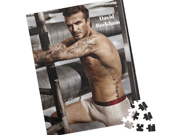 David Beckham Jigsaw Puzzle Gift for Women Men
