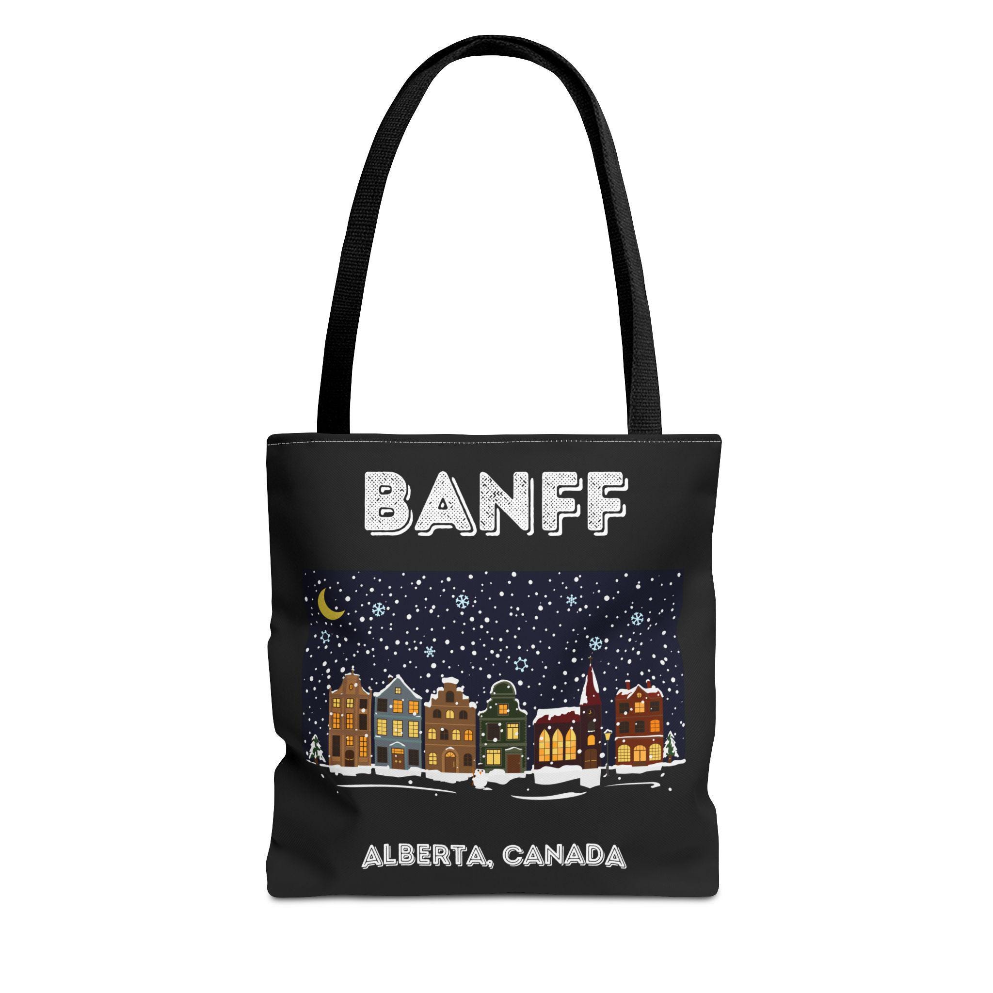 Banff Alberta Calgary Tote Bag Gift for Women Teen Kids Shopping