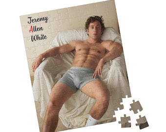 Jeremy Allen White Jigsaw Puzzle Novo Calvin Klein The Bear Hulu Lip Gallagher Shameless Carmy Carmen Berzatto Presente para ela Sim Chef