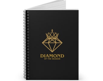 Diamante da Temporada Bridgerton Caderno Diário Script Afirmação Viagem Escrita Diária Autocuidado Debutante Adolescente Diário Presente para Ela