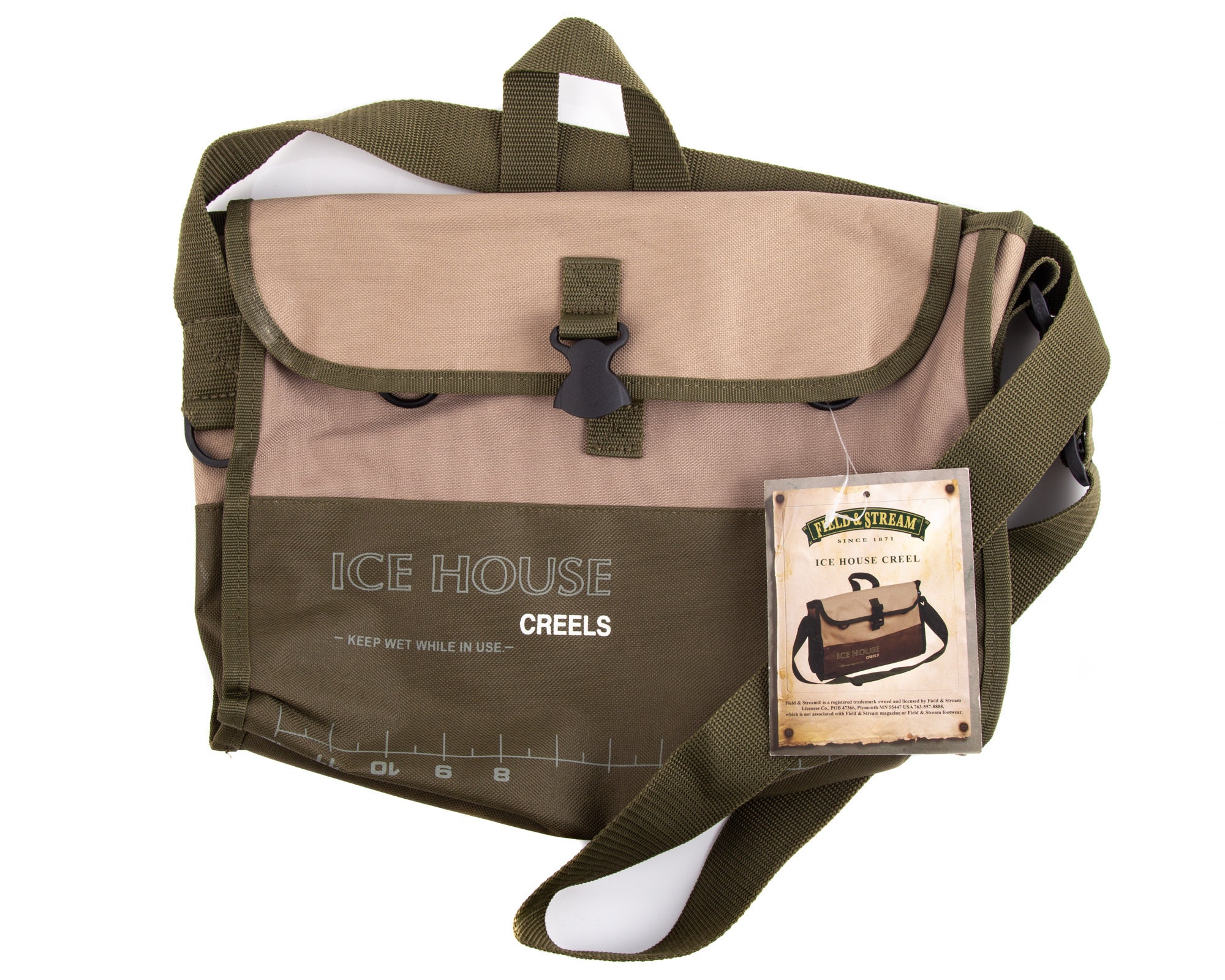 Field and Stream Ice House Creel, Fly Fishing Canvas Bag