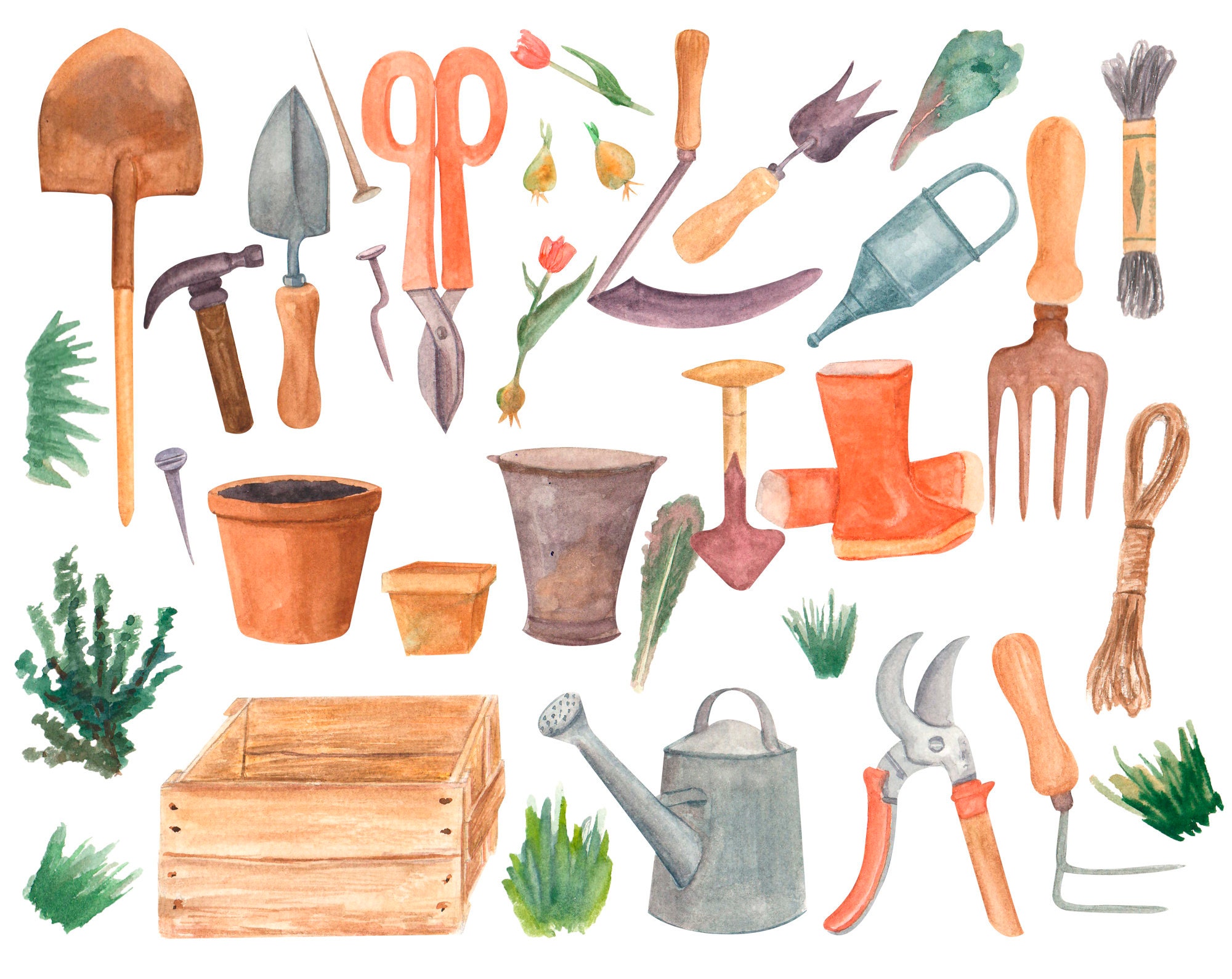 garden shovel clip art