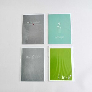Klappkartenset "Viel Glück", ca. A6 - Artikelnummer KK03