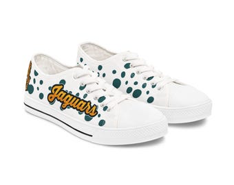 Fun Jacksonville Jaguars Women's Low Top Sneakers