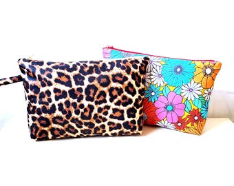Wet bag made of coated cotton for swimsuits or bikinis. Ready to ship.