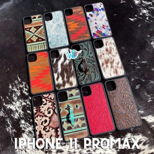 iPhone 11 PRO MAX Lightweight Cases with GENUINE Leather or Cowhide Backing