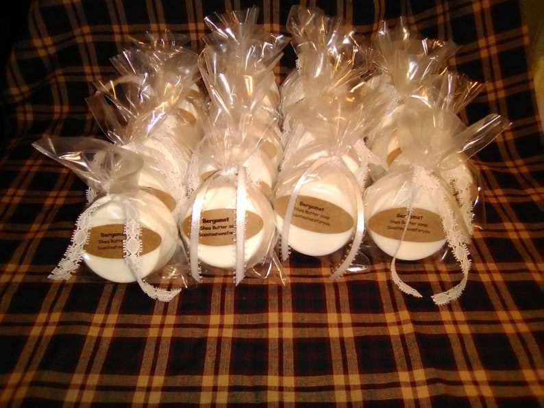 FREE shipping 20 Buttercream Type favor soaps Shea Butter showers birthday parties weddings Goats Milk Donkey Milk