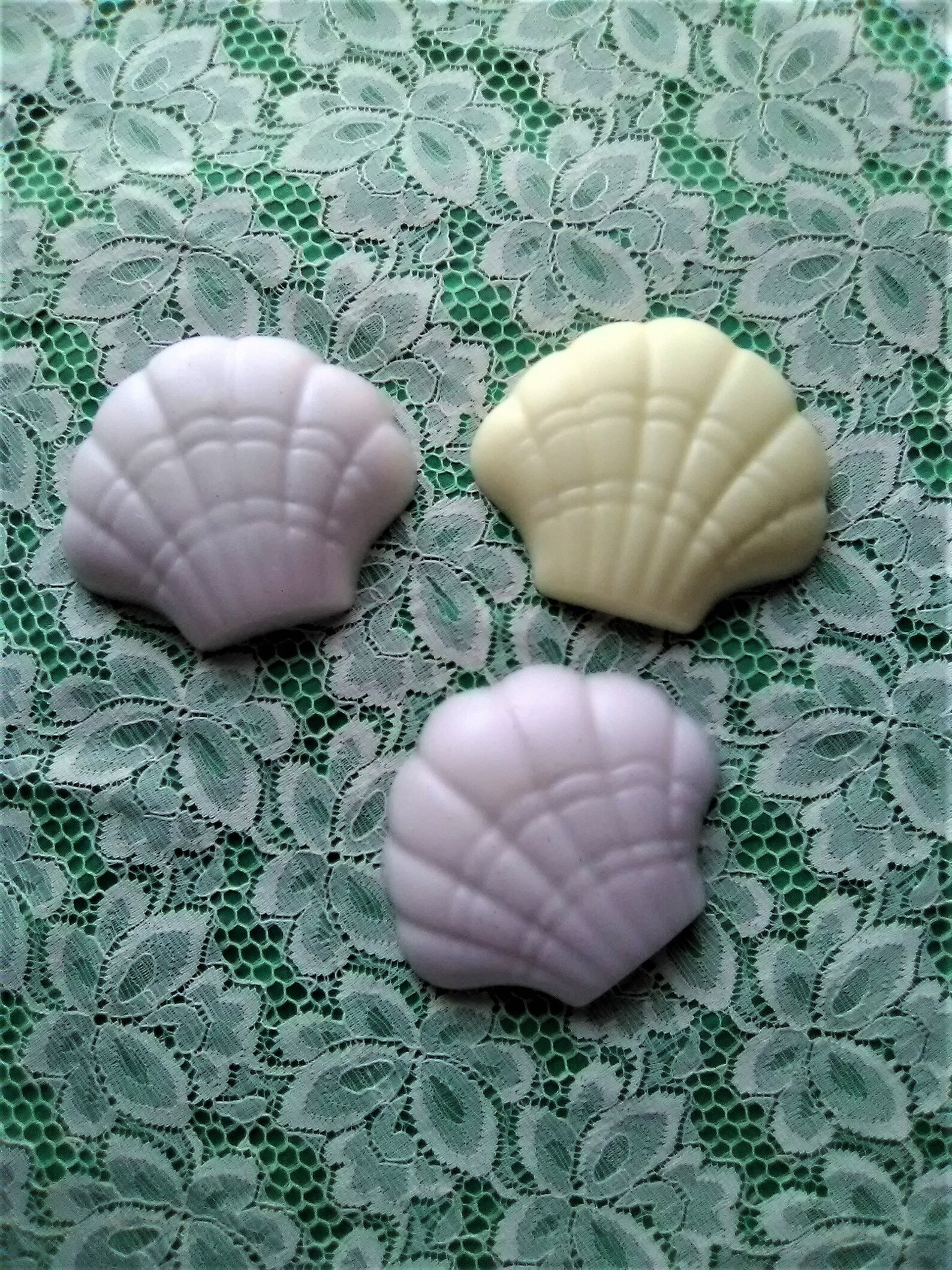 Clamshell soaps 2 pc soap set novelty soaps choice of scent Etsy
