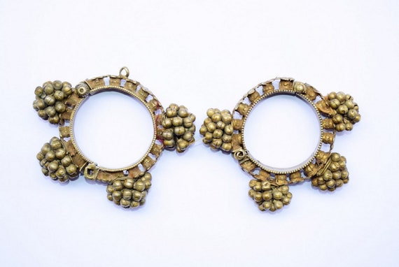 Vintage Indian Old Rajasthani Tribal Pair Handmad… - image 5