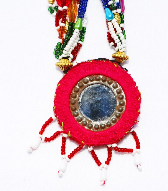 Ethnic Gujarat Rabari Banjara Handmade Necklace B… - image 5