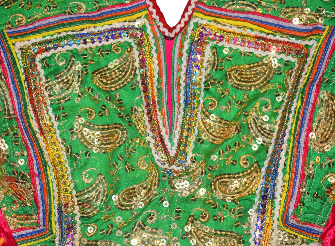 Antique Gujarati Rabari Tribal Banjara Kuchi Hand Embroidery Etsy