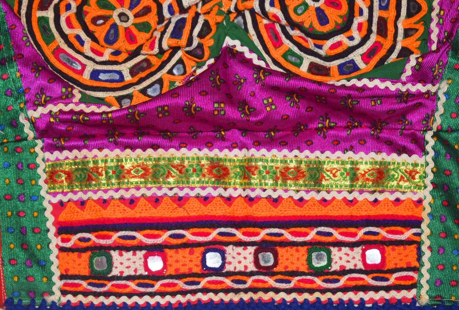 Antique Gujarati Rabari Tribal Banjara Kuchi Hand Embroidery Etsy