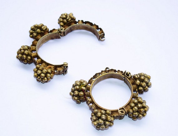 Vintage Indian Old Rajasthani Tribal Pair Handmad… - image 3