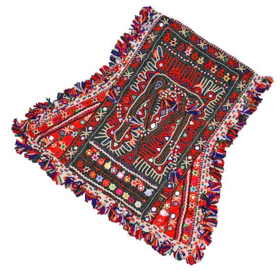 Ethnic Vintage Gujarat Rabari dowry bag, Rabari b… - image 1