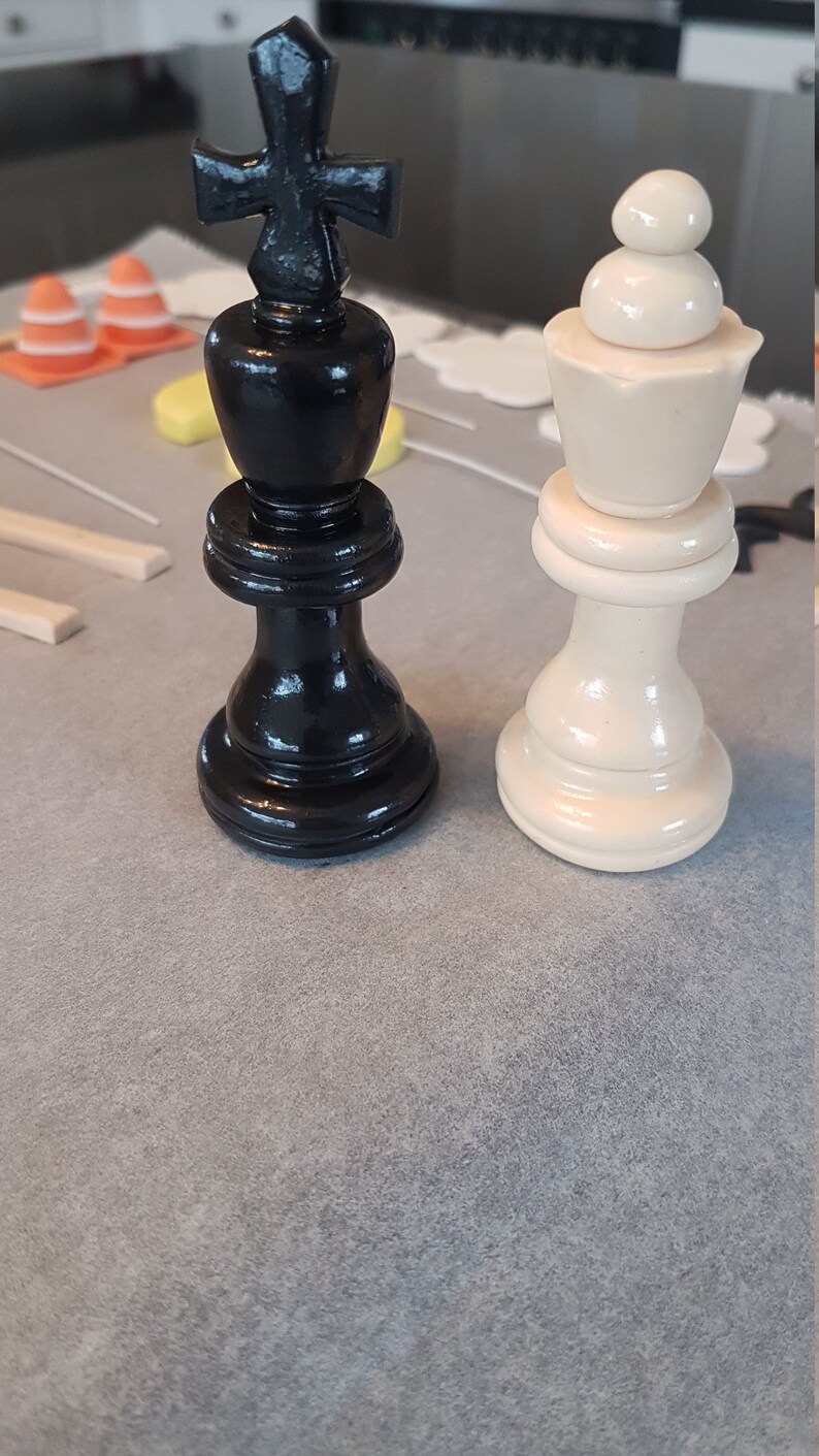 online stores Fondant Gum Paste Keepsake Chess King