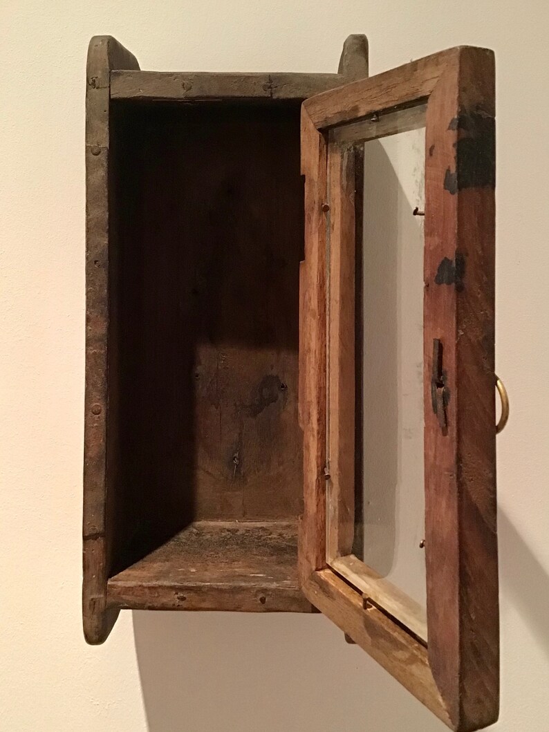 Wooden vintage distressed style small Wall Coastal Etsy