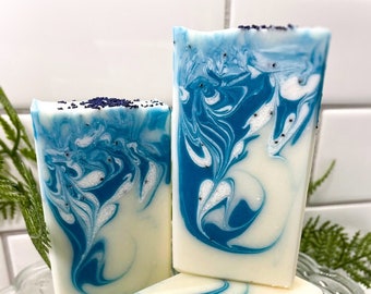 Agave' Blue | Artisan Soap Bar | Luxury Butters and Oils | Gift for Her | Gift