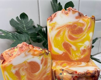 Peach Margarita | Artisan Soap Bar | Luxury Butters and Oils | Gift for Her | Gift