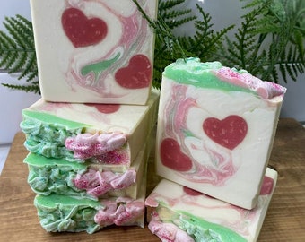 Love Poem | Peony & Suede | Artisan Soap Bar | Luxury Butters and Oils | Gift for Her | Gift