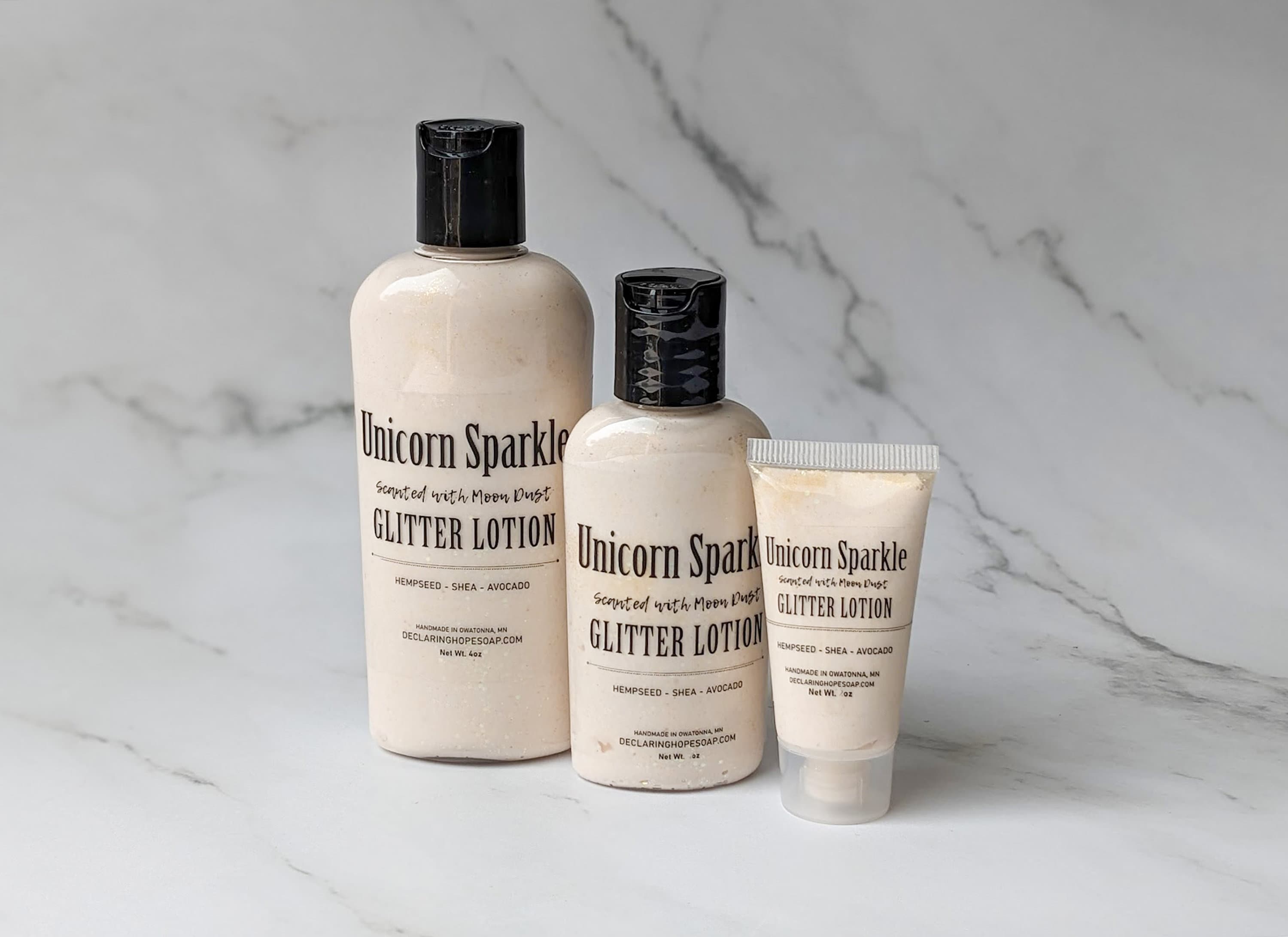 Unicorn Sparkle | NEW! | Glitter Lotion | Moisturizing | Gorgeous & Low Fall off | Gift | Extra