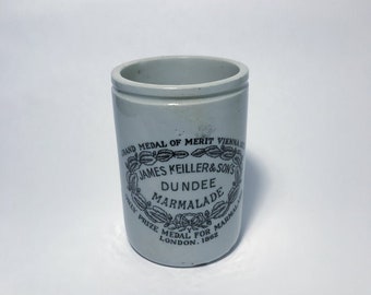 Mushroom Soup Hartley /& Jones New York Vintage Style BLACK PRINT 12 Ib Jar Preserve Jar Keillers Dundee Marmalade
