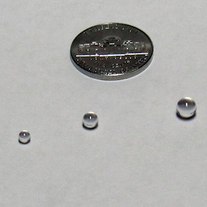 Sapphire Ball 1mm-6mm, Sphere, Corundum, Bearing, Lens, Synthetic, Dab, Banger, Vapor, Polished Synthetic Lab Created Gem