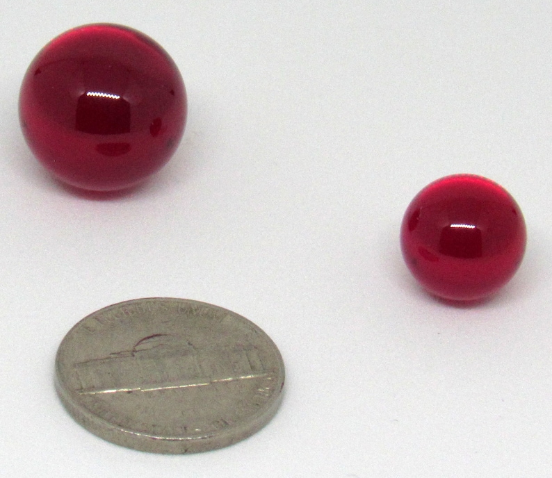 Ruby Ball 1mm-10mm, 12mm, 16mm Sphere, Corundum, Bearing, Lens, Synthetic, Dab, Banger, Vapor, Polished Synthetic Lab Created Gem image 4