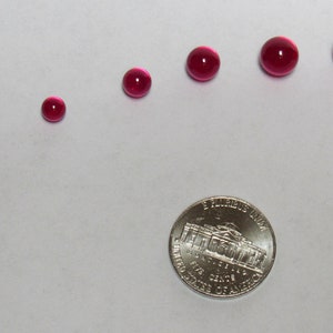 Ruby Ball 1mm-10mm, 12mm, 16mm Sphere, Corundum, Bearing, Lens, Synthetic, Dab, Banger, Vapor, Polished Synthetic Lab Created Gem image 3