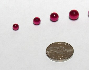 Ruby Ball 6mm - Sphere, Corundum, Bearing, Lens, Synthetic