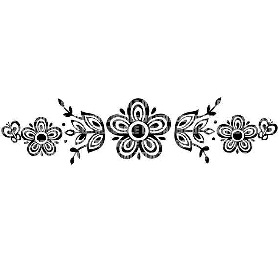 Download Vintage Pyrex Butterfly Gold Svg Clip Art Vector Digital Etsy