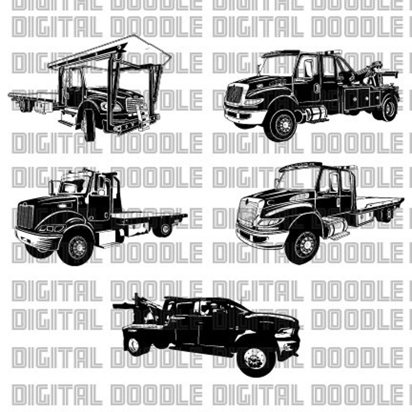 Free Free 142 Funny Tow Truck Svg SVG PNG EPS DXF File