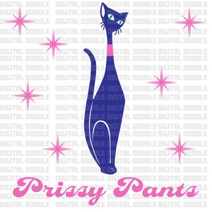 Download Atomic Cat Silhouette Svg Clip Art Vector Digital Download Etsy PSD Mockup Templates