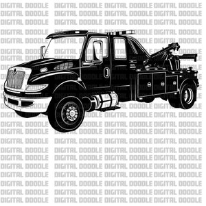 Free Free 125 Rollback Tow Truck Svg SVG PNG EPS DXF File