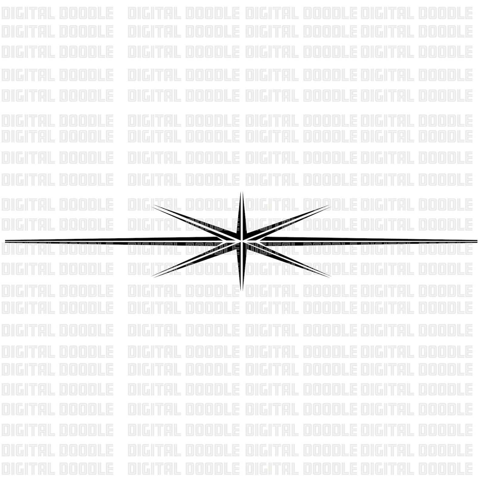 Vintage Pyrex Starburst SVG Pyrex Clip Art Vector Personal Use - Etsy