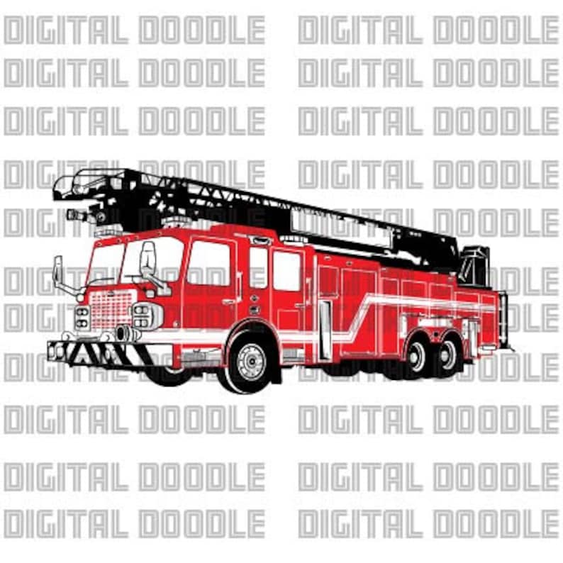 Free Free 190 Fire Truck Svg Clipart SVG PNG EPS DXF File