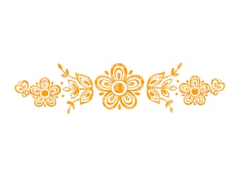 Mariposa de Pyrex dorada vintage SVG Clip Art de Pyrex Descarga digital vectorial Uso personal