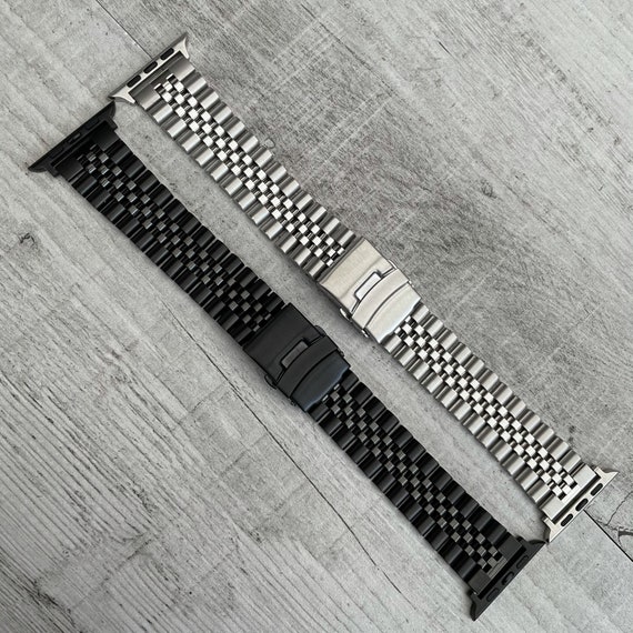 Stainless Steel Apple Watch Bands – Silver