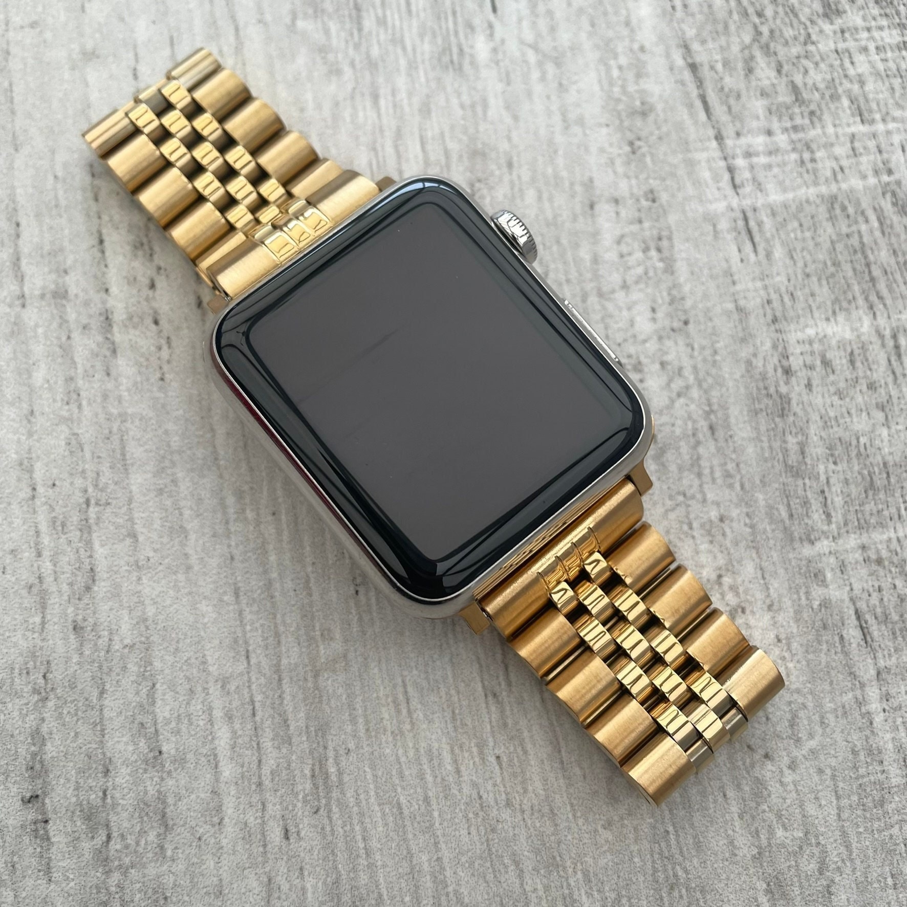 apple watch straps gold