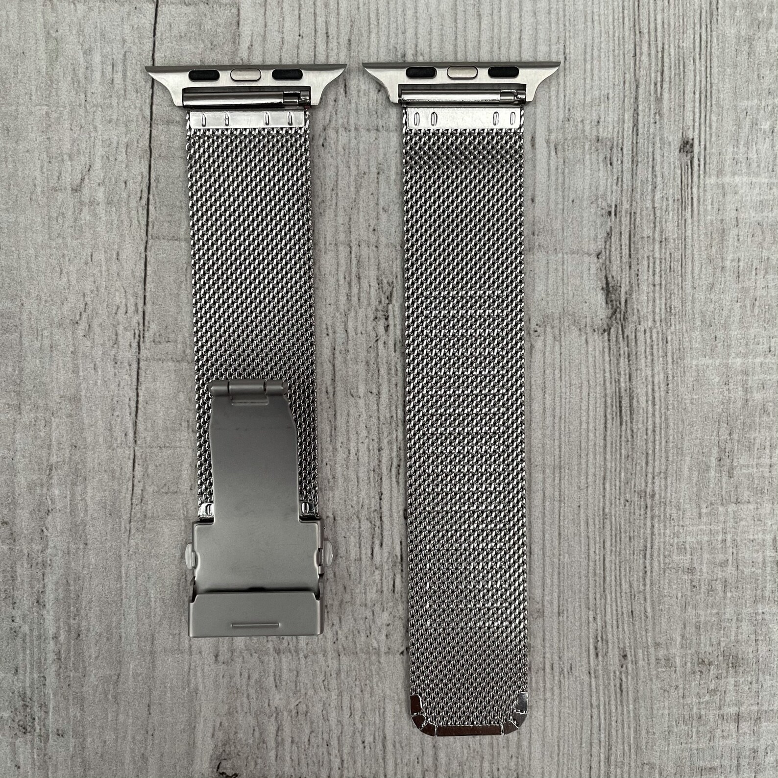 Steel Milanese Watch Strap Band With Easy Adjusting Sliding Etsy